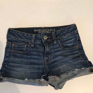 American eagle jean shorts